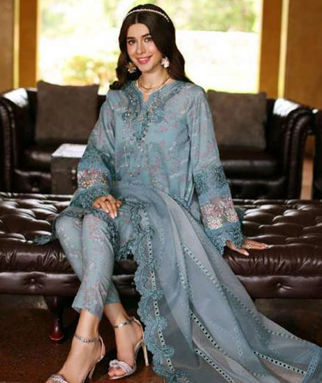 Noor By Saadia Asad Eid Luxe Printkari`24 D#02