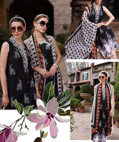Noor By Saadia Asad Eid Luxe Printkari`24 D#06