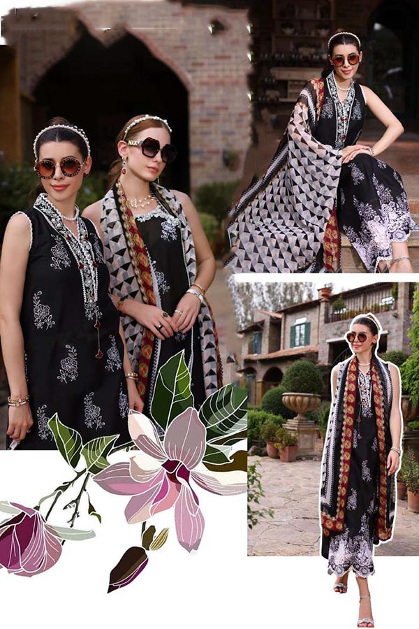 Noor By Saadia Asad Eid Luxe Printkari`24 D#06
