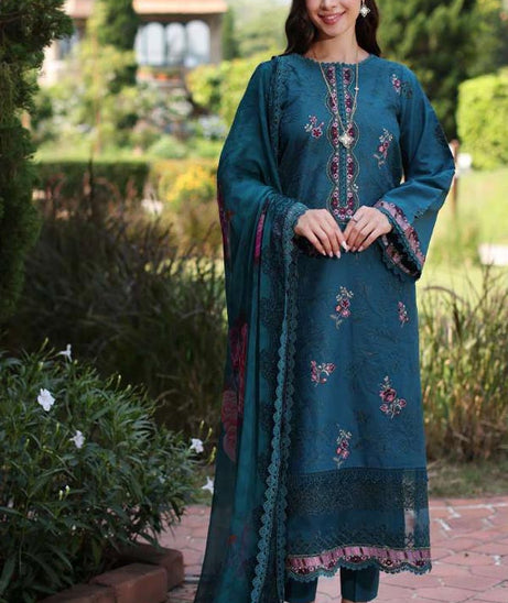 Noor By Saadia Asad Eid Luxe Printkari`24 D#09