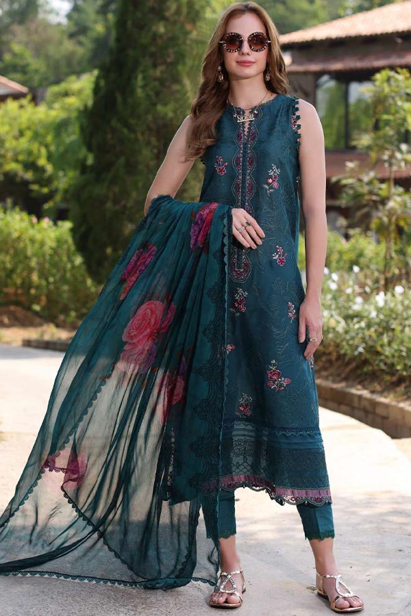 Noor By Saadia Asad Eid Luxe Printkari`24 D#09