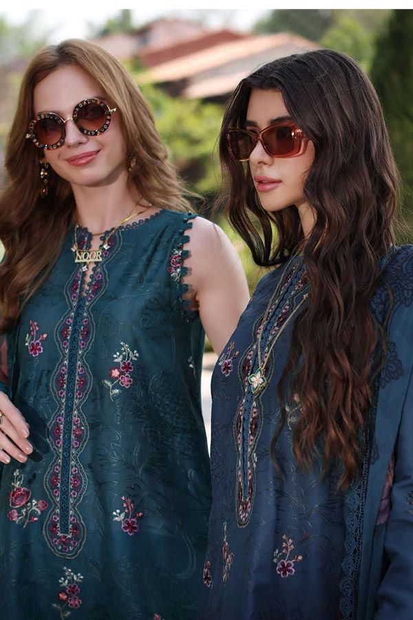 Noor By Saadia Asad Eid Luxe Printkari`24 D#09