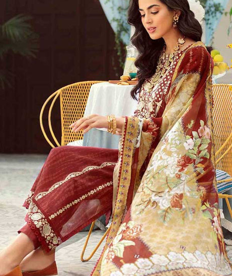 Noor By Saadia Asad Prints'22 D#1 A