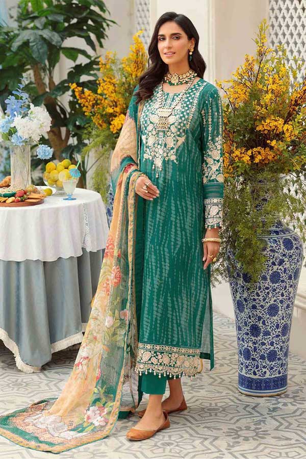 Noor By Saadia Asad Prints'22 D#1 B