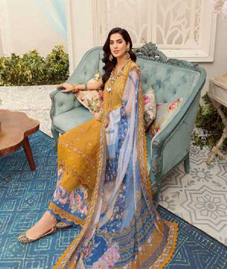 Noor By Saadia Asad Prints'22 D#8 B