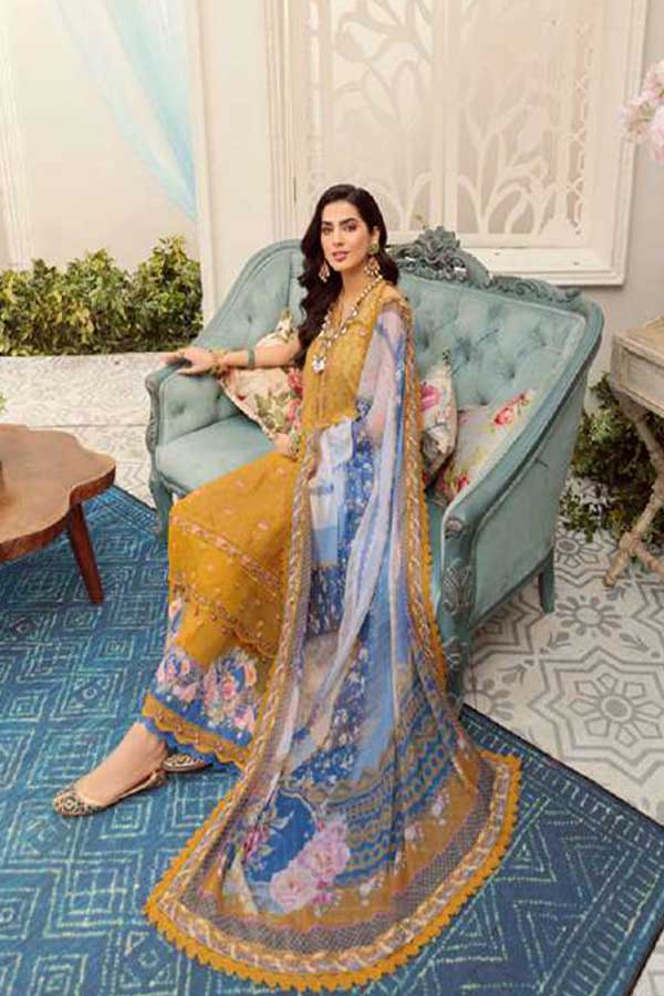 Noor By Saadia Asad Prints'22 D#8 B