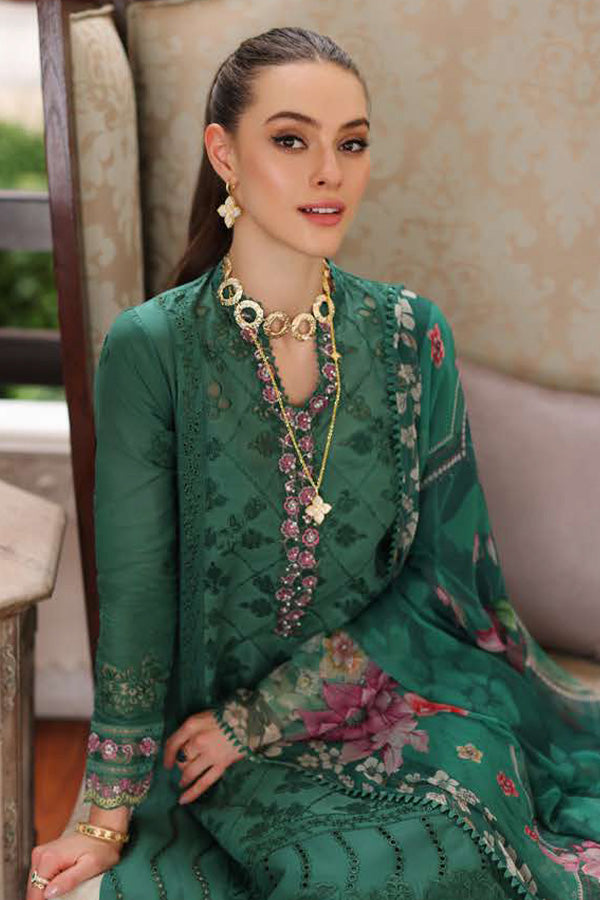 Noor By Saadia Asad Luxury Chikankari Lawn'24 D#4-A