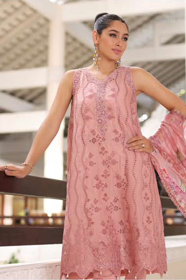 Noor By Saadia Asad Luxury Chikankari Lawn'24 D#4-B