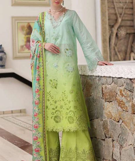 Noor By Saadia Asad Luxury Chikankari Lawn'24 D#5-A
