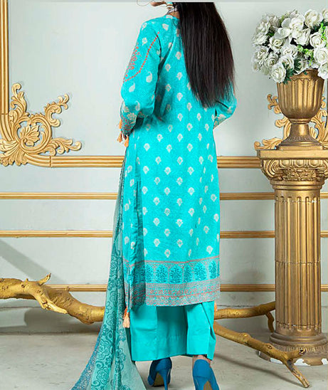 Noor E/Zari Lawn C/Dupatta'23 D#57 (L Ferozi)