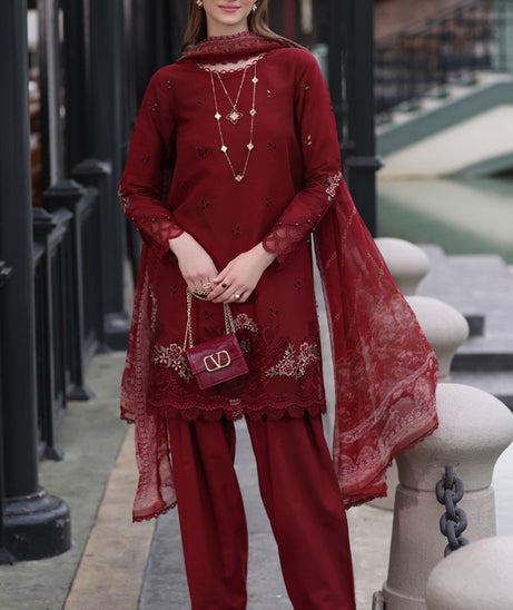 Noor Eid Luxe Chikankari By Saadia Asad'25 D#01