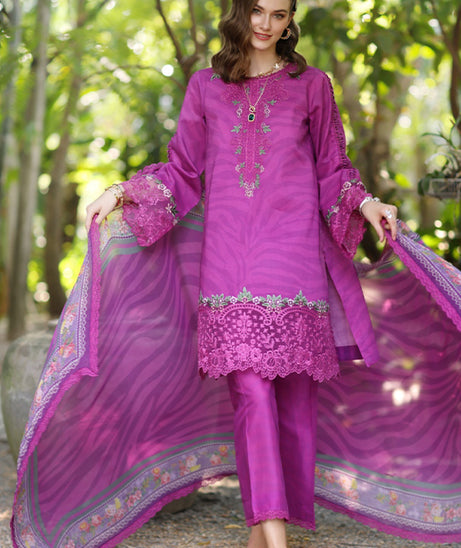 Noor Eid Luxe Printed Kari By Saadia Asad'25 D#1A