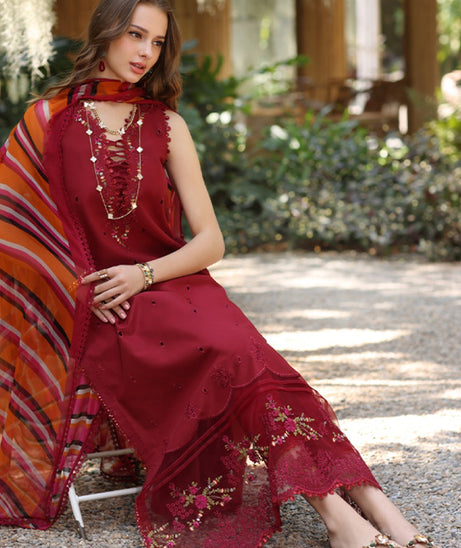 Noor Eid Luxe Printed Kari By Saadia Asad'25 D#3B