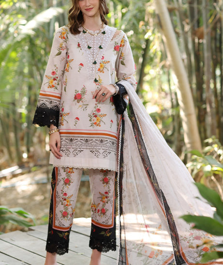 Noor Eid Luxe Printed Kari By Saadia Asad'25 D#4B
