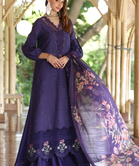 Noor Eid Luxe Printed Kari By Saadia Asad'25 D#7B