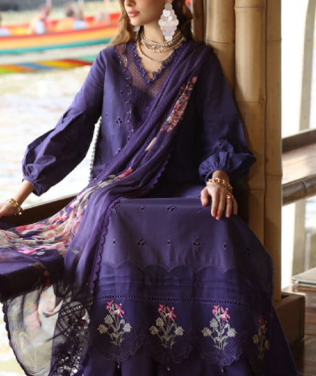 Noor Eid Luxe Printed Kari By Saadia Asad'25 D#7B