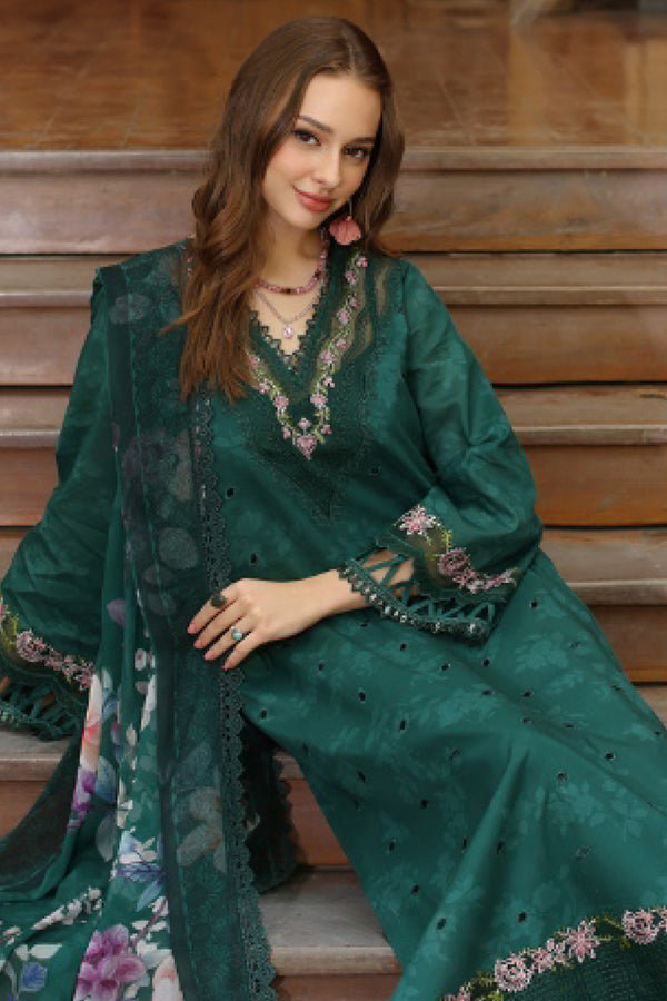 Noor Eid Luxe Printed Kari By Saadia Asad'25 D#9B