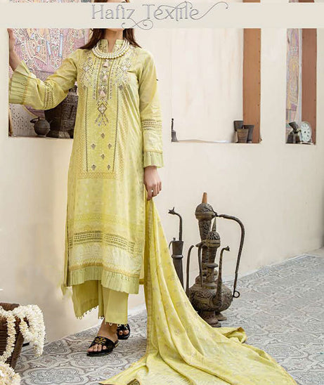 Noor Emb Lawn L/Dupatta'23 D#4 (D Pista)