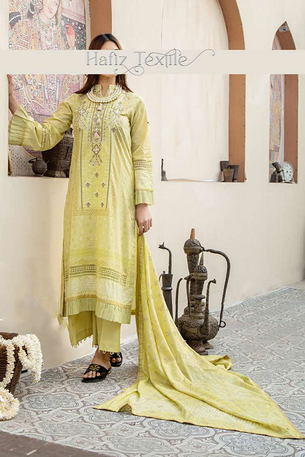 Noor Emb Lawn L/Dupatta'23 D#4 (D Pista)