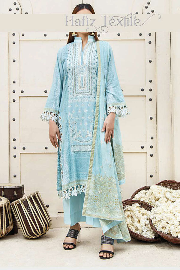 Noor Emb Lawn L/Dupatta'23 D#6 (L Ferozi)