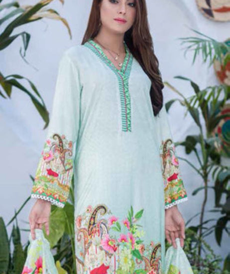 Noor Jahan D/Print Cotail Shawl`20 D#06