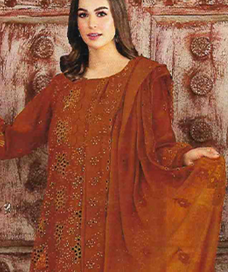 Noor Jahan Luxury Emb Lawn'25 D#1-Gold