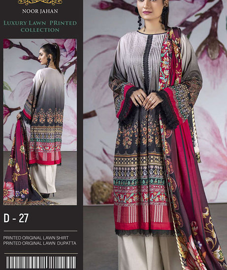 Noor Jahan Luxury Lawn`22 (Vol-2) D#27