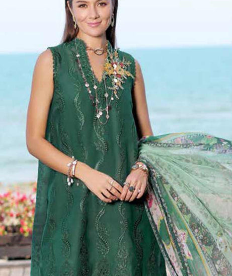 Noor By Saadia Asad Luxury Chikenkari Lawn`23 D#01-B