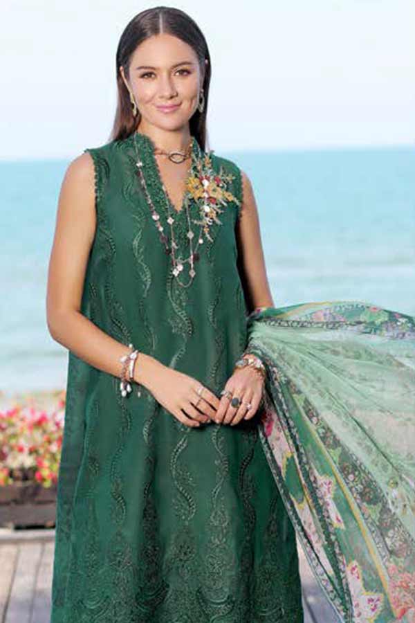 Noor By Saadia Asad Luxury Chikenkari Lawn`23 D#01-B