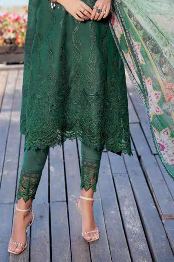 Noor By Saadia Asad Luxury Chikenkari Lawn`23 D#01-B