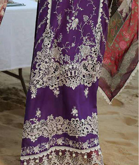 Noor By Saadia Asad Luxury Chikenkari Lawn`23 D#10-A