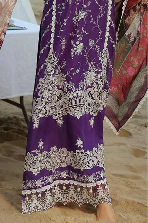 Noor By Saadia Asad Luxury Chikenkari Lawn`23 D#10-A