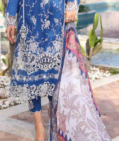 Noor By Saadia Asad Luxury Chikenkari Lawn`23 D#10-B