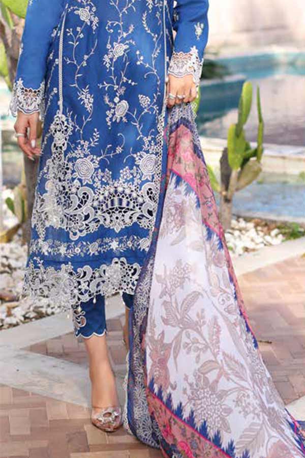 Noor By Saadia Asad Luxury Chikenkari Lawn`23 D#10-B