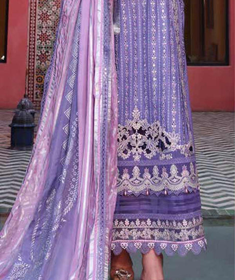 Noor By Saadia Asad Luxury Chikenkari Lawn`23 D#11-A