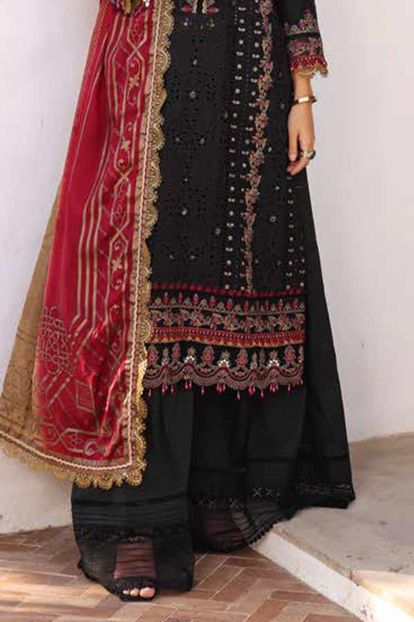 Noor By Saadia Asad Luxury Chikenkari Lawn`23 D#11-B