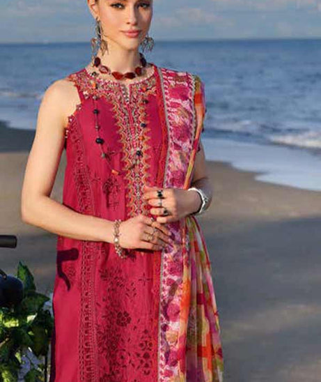 Noor By Saadia Asad Luxury Chikenkari Lawn`23 D#12-A