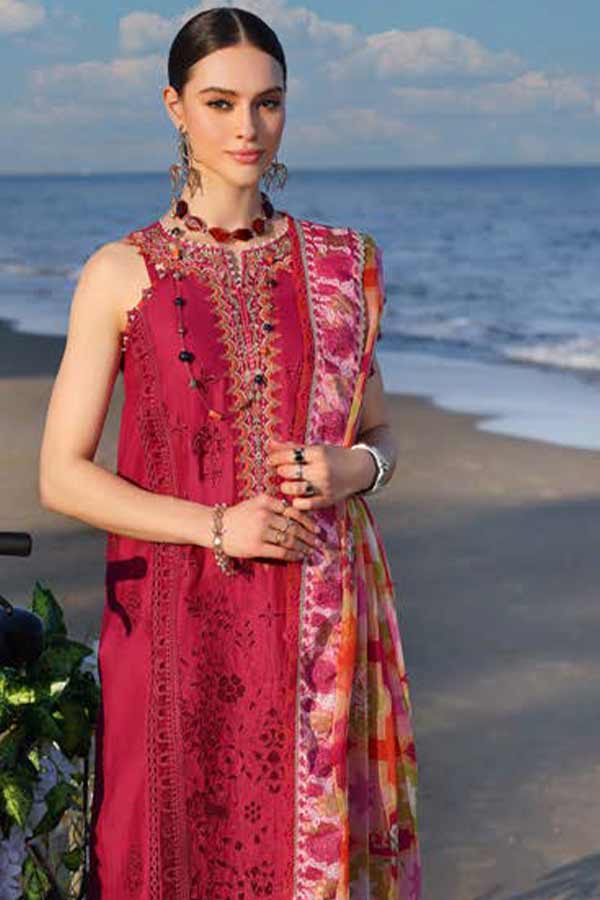 Noor By Saadia Asad Luxury Chikenkari Lawn`23 D#12-A