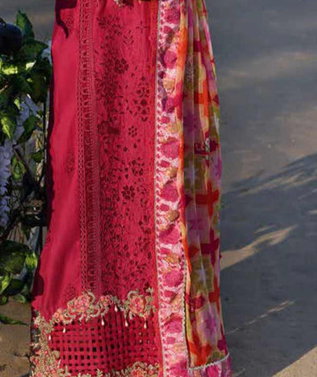 Noor By Saadia Asad Luxury Chikenkari Lawn`23 D#12-A