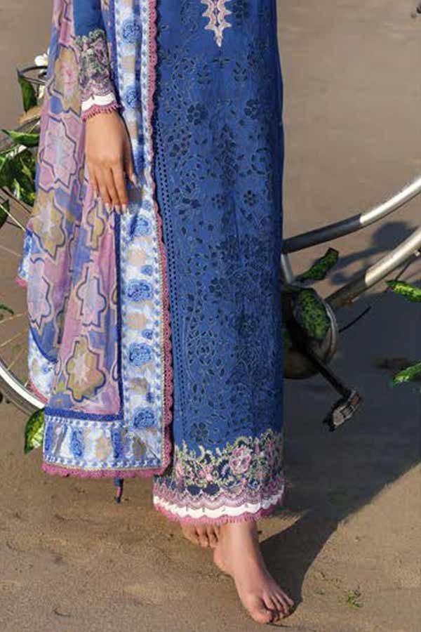 Noor By Saadia Asad Luxury Chikenkari Lawn`23 D#12-B