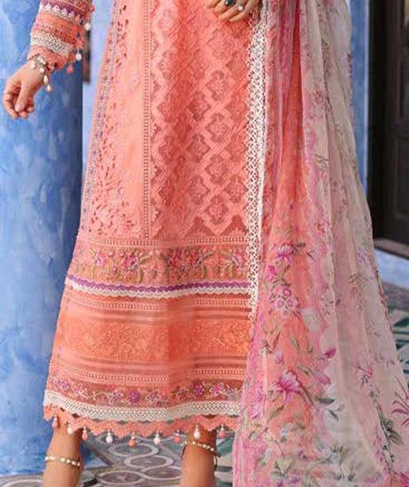Noor By Saadia Asad Luxury Chikenkari Lawn`23 D#02-A