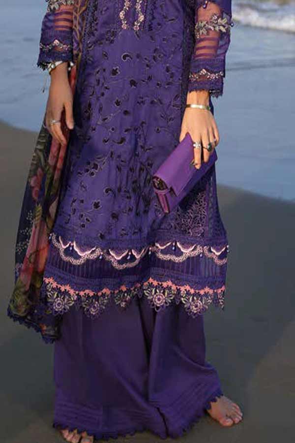 Noor By Saadia Asad Luxury Chikenkari Lawn`23 D#03-B