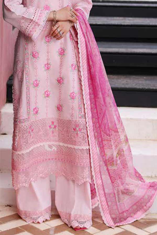 Noor By Saadia Asad Luxury Chikenkari Lawn`23 D#04-A