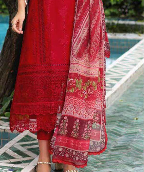 Noor By Saadia Asad Luxury Chikenkari Lawn`23 D#04-B
