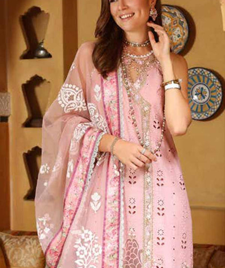 Noor By Saadia Asad Luxury Chikenkari Lawn`23 D#05-A