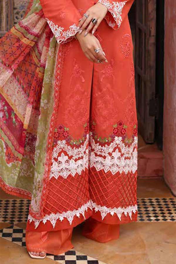 Noor By Saadia Asad Luxury Chikenkari Lawn`23 D#06-B