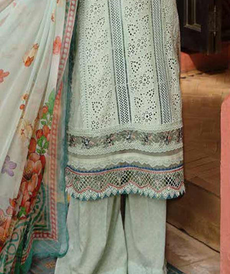 Noor By Saadia Asad Luxury Chikenkari Lawn`23 D#08-A