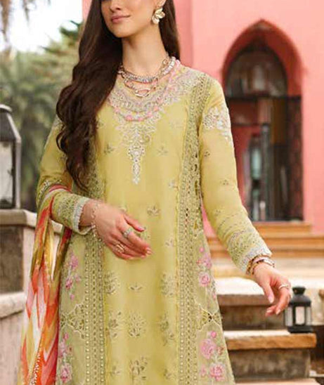 Noor By Saadia Asad Luxury Chikenkari Lawn`23 D#09-A