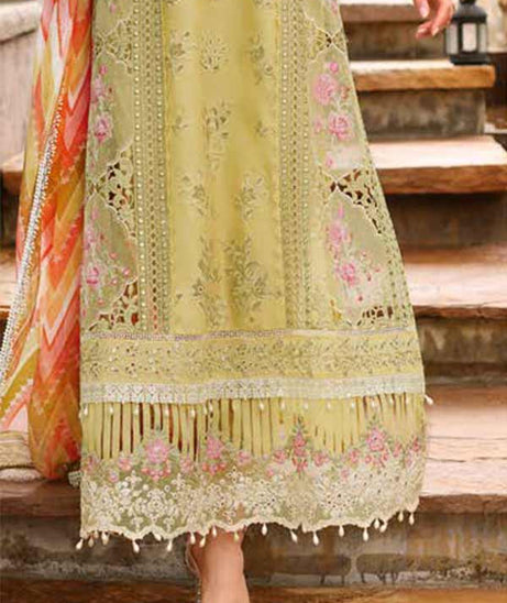 Noor By Saadia Asad Luxury Chikenkari Lawn`23 D#09-A