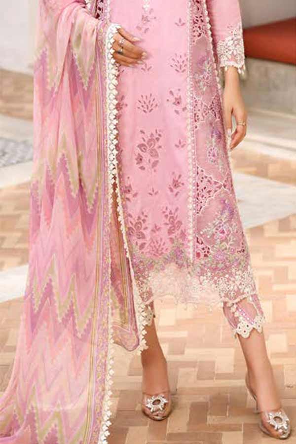 Noor By Saadia Asad Luxury Chikenkari Lawn`23 D#09-B